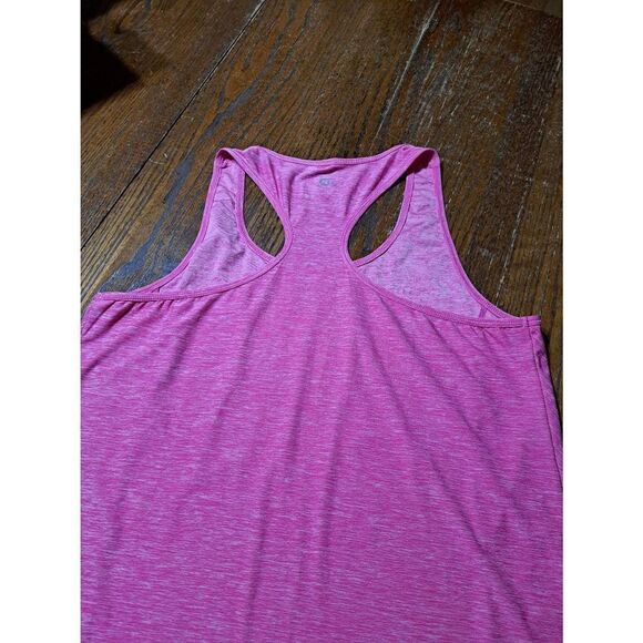 Large RBX Pink Sleeveless Racerback Tank Top Muscle Shirt Workout Casual - Picture 4 of 4